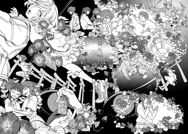 3lysialvr's tweet photo. I would also like to recommend another, shorter work of the same author Hiraeth wa Tabiji no Hate. Its a beautiful story about life and death, and the relationships and bonds surrounding it. Lifegem i #crode also though not Centered queer themes and characters are very relevant https://t.co/ng9wb2Ecpr