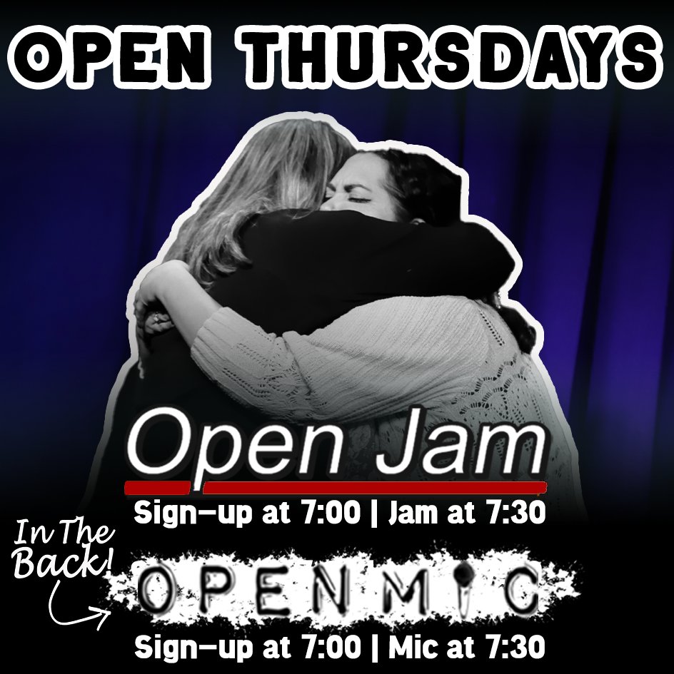 TheBirdComedy's tweet photo. This Week at The Bird

Wednesday
Weird Wednesdays

Thursday
Open Jam
Open Mic

Friday
Free First Friday Comedy
THE SECRET SHOW

Saturday
Hannah's Big Silly Talent Show

Buy online &amp; save some $$$

https://t.co/a81Bw2mHQx https://t.co/KbsCxixpAb