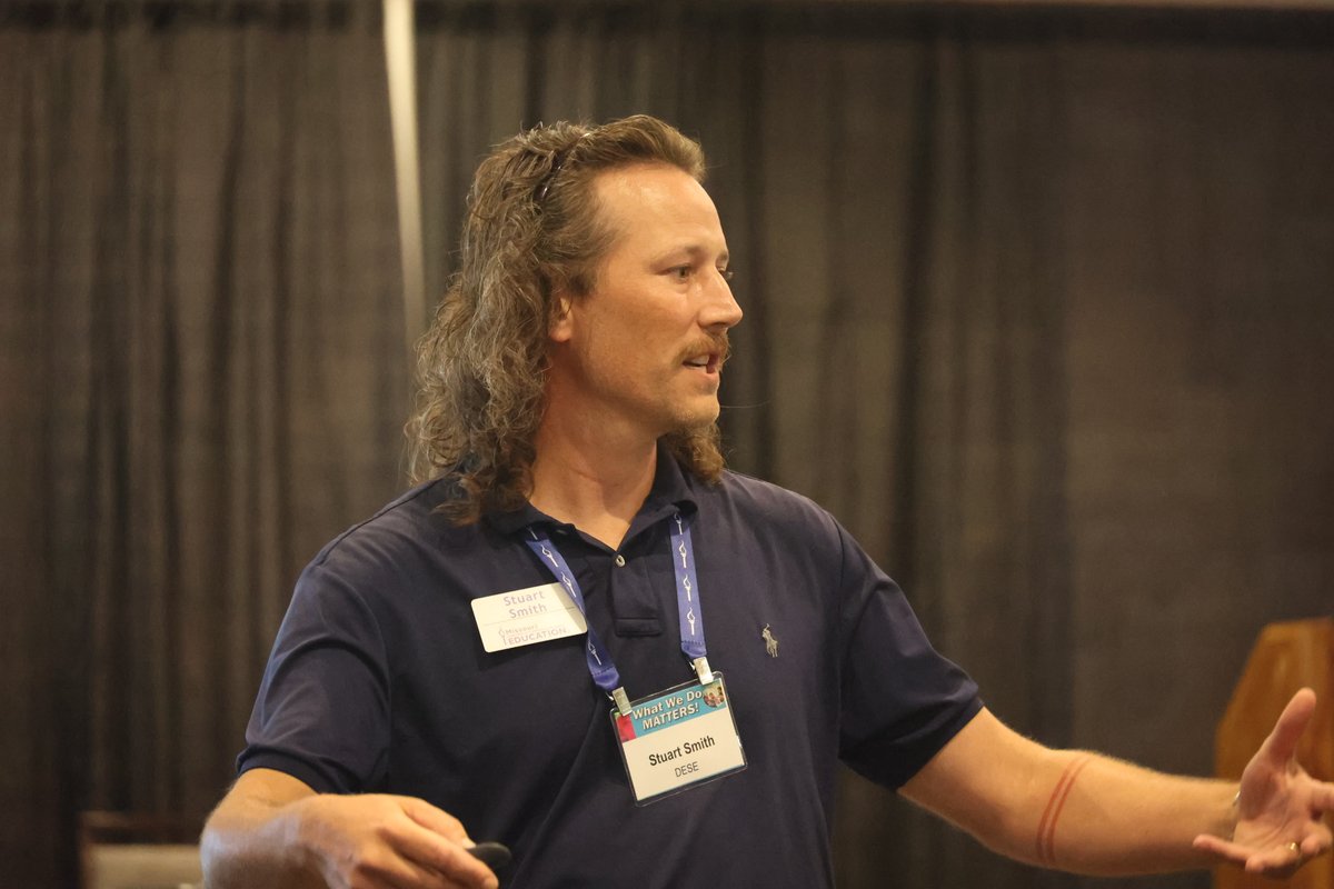 MOEducation's tweet image. DESE’s Stuart Smith and Pattonville’s Matt Goodman and Barry Nelson spoke to #MoEd25 about best practices and gathering community feedback when implementing an Alternative Method of Instruction plan.
