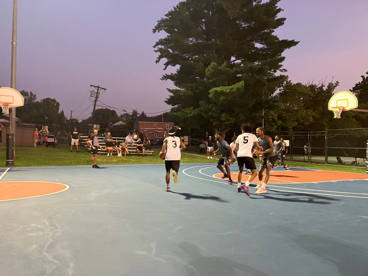 Monday, July 28: Game 1 of the Best of 3 Championship Series between YSU (#1 seed) and Lob City (#2) is set for 8:15pm tip off at Community Park this evening! You Gotta Finish in this League! <a href="/PrincetonRec/">Princeton Recreation Dept.</a> <a href="/PrincetonPolice/">Princeton, NJ Police</a> <a href="/gmchoops/">GMC Hoops</a>