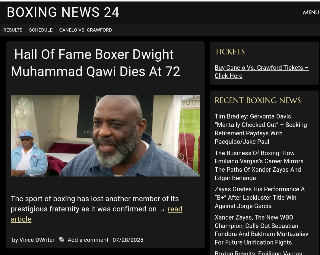 DWriterVince's tweet image. Click link 
bxng24.com/TM90jR

#boxingnews #DwightMuhammadQawi