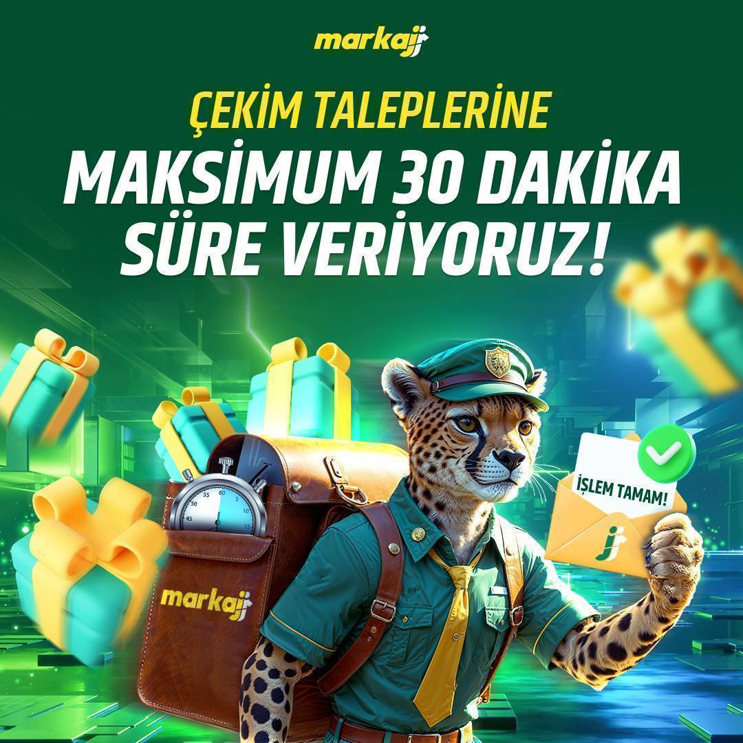 markajcom's tweet photo. ⚡️ Çekim taleplerine maksimum 3️⃣0️⃣ dakika süre veriyoruz! 

⏰ 30 dakikayı geçerse,
💯 Freespin veya Freebet!

Dakikalar içinde çek!

🟢 Markaj - https://t.co/uqBCISlNJN

#Markaj #Markajbet https://t.co/80y4lGdONv