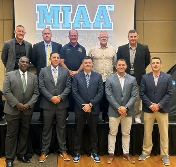Best collection of Head Coaches in any ⁦<a href="/NCAADII/">NCAA Division II</a>⁩ Conference.
Great Teachers and Great Leaders - who work hard to make ⁦<a href="/TheMIAA/">The MIAA</a>⁩ better every day!
#BringYourAGame