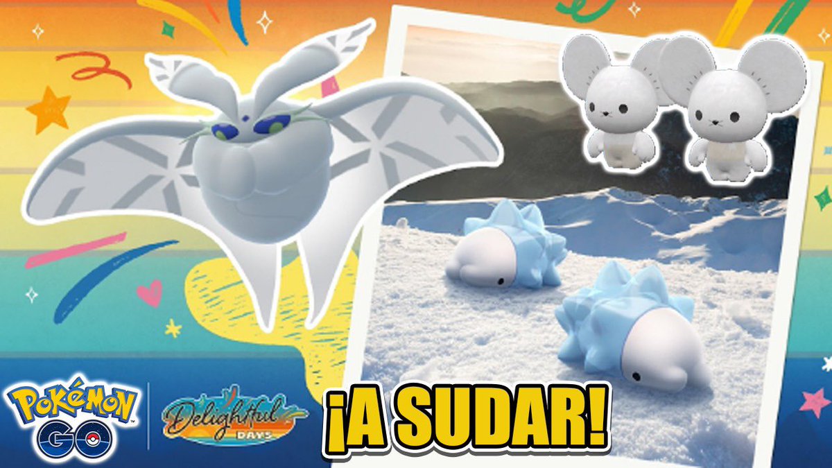 🎬Nuevo Vídeo🎬

¡NOS HARÁN SUDAR! ¡NUEVO EVENTO con SNOM, FROSMOTH y TANDEMAUS SHINY en Pokémon GO!

#PokemonGO #Snom #Frosmoth #Tandemaus #Shiny

¡Compartir a tope se agradece! ❤

▶️ Link: youtu.be/5eD94XrrGoc