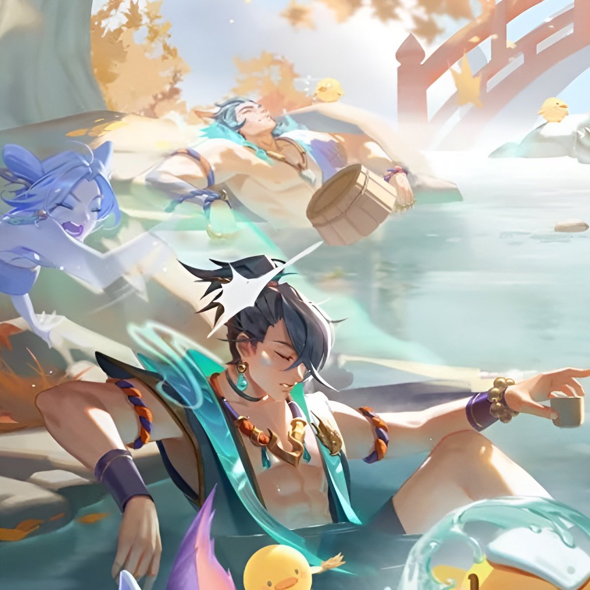 Alune hitting Aphelios in the head after he took care of Sett

The muscle mauler massage went so crazy it made Sett go 💤