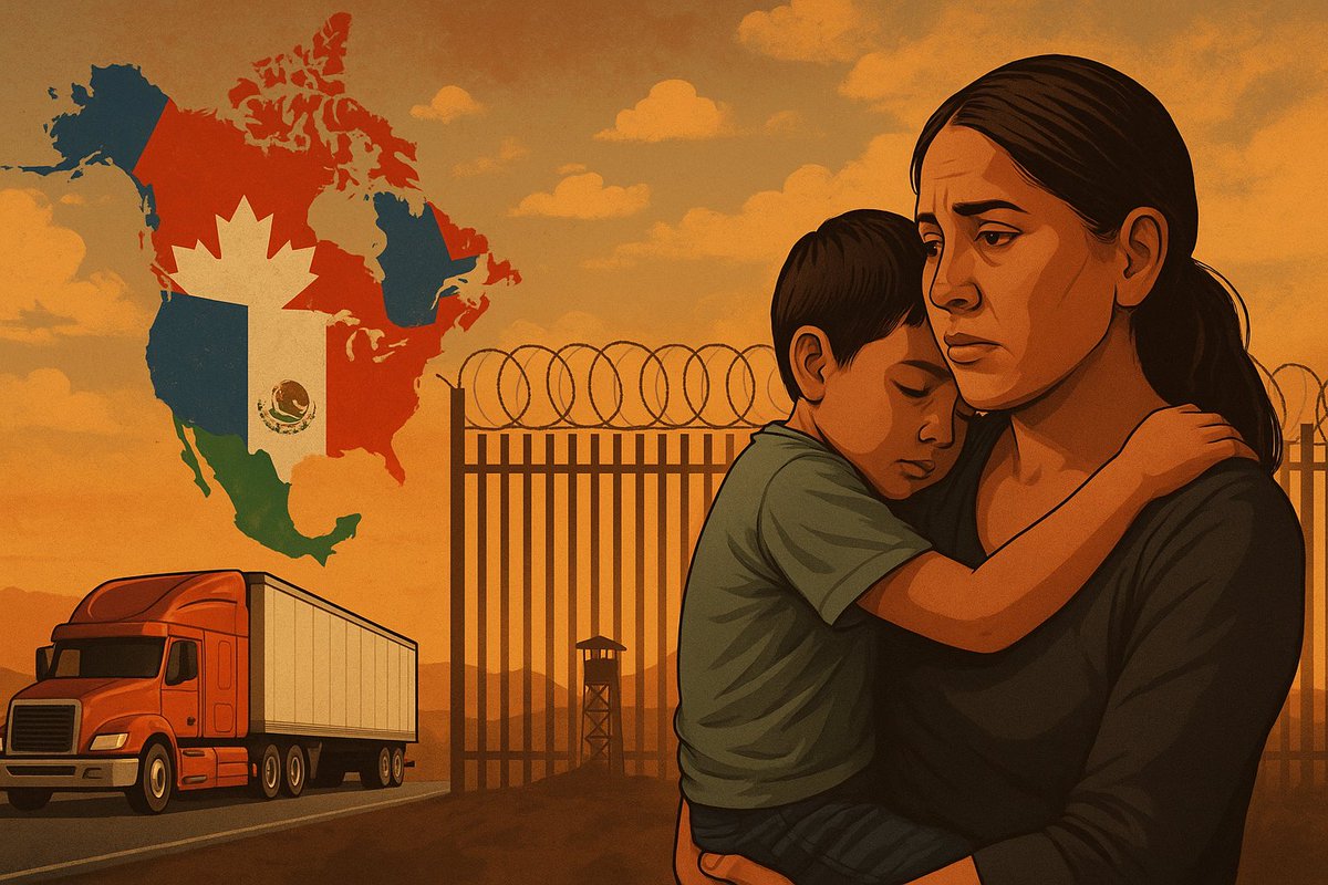 1marcolopez's tweet image. Tariffs grab headlines. Alliances shape strategy. But caught in the middle are families & businesses on both sides of the border. Their futures hinge on decisions made today.
Read, share & subscribe to my weekly Power Courier: rfr.bz/tab66ec