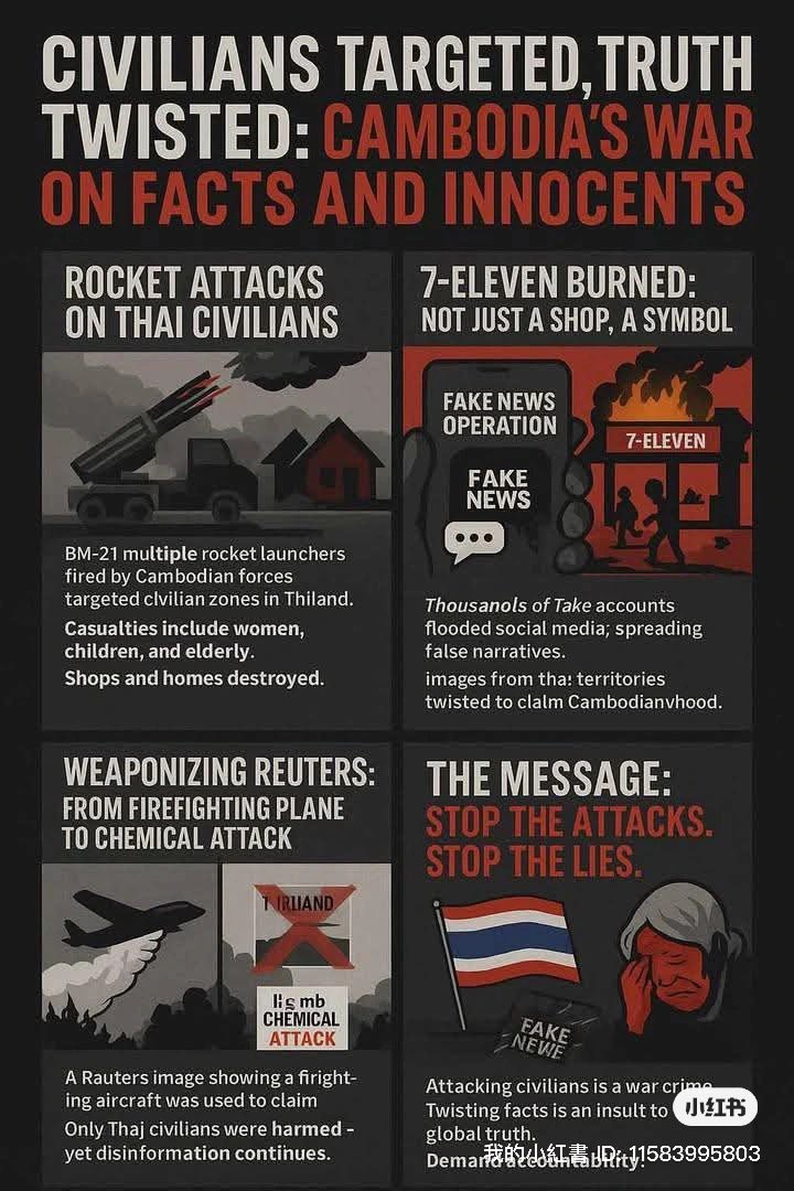 Tol1580414's tweet image. To the world, keep your eyes on Cambodia. They are still invading and bombing Thailand, even after promising to stop the war. Shameless!! #hunsenwarcriminal #ไทยกับกัมพูชา #HunSenisAwarCriminal #truthfromthailand #CambodiaOpenedFire #cambodiaopenedfirefirst