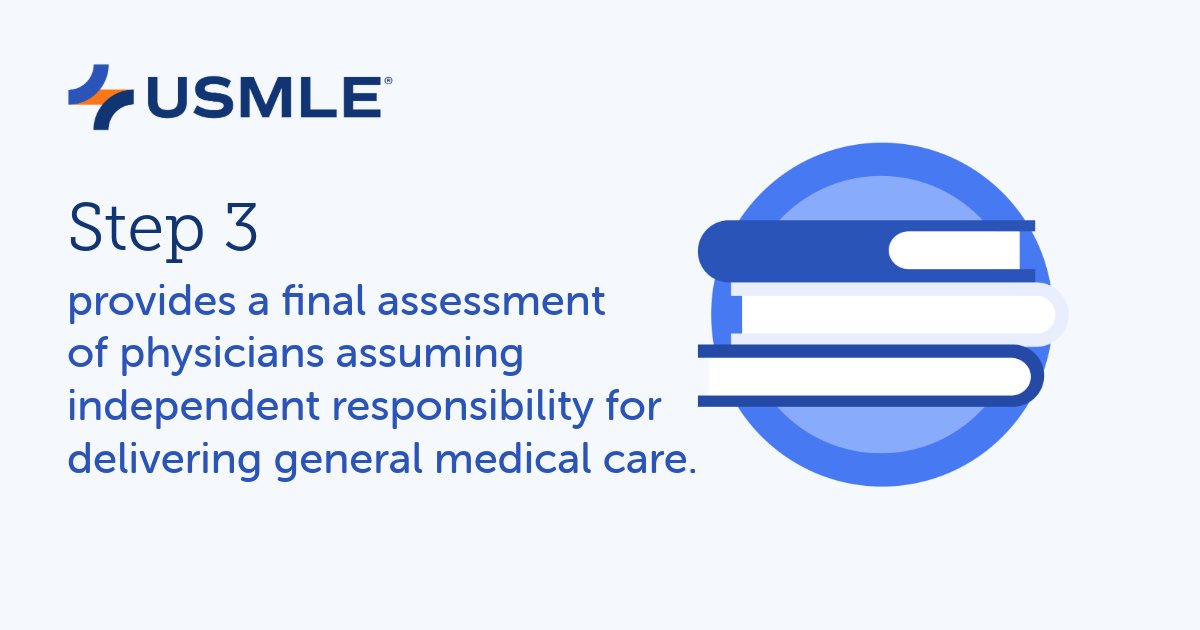TheUSMLE's tweet image. Trying to understand the differences between the USMLE Steps? We’ve been breaking down each of them for you and are finishing with Step 3 this week. bit.ly/3LqD8qK #USMLE #MedTwitter #MedStudent