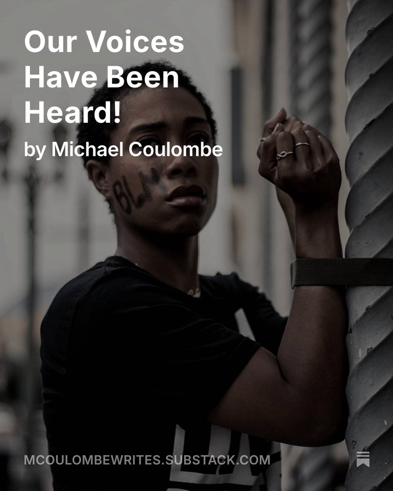 MCoulombeWrites's tweet image. Just dropped a new poem on Substack: OUR VOICES HAVE BEEN HEARD — a piece about giving a voice to these seldom heard or listened too 

🔗 open.substack.com/pub/mcoulombew…

#Poetry #NewPoem #AmplifyVoices #diversity #NoH8