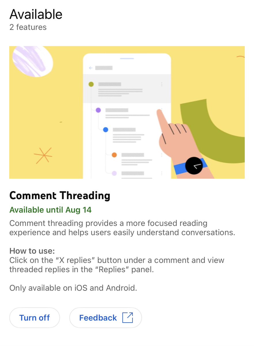 Just_Moh_it's tweet image. YouTube just introduced comment threading for premium users
If this ends up being finalised, YouTube’s comment section could end up looking a lot like Reddit’s 👀