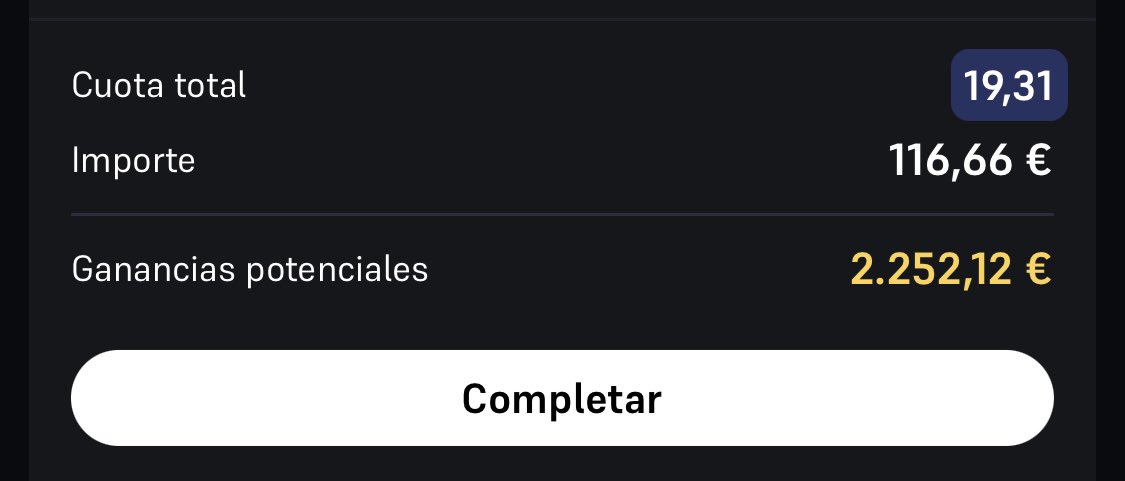 💣 Mañana la publicaré en mi Telegram.

Una de esas bombas que tanto os gustan.