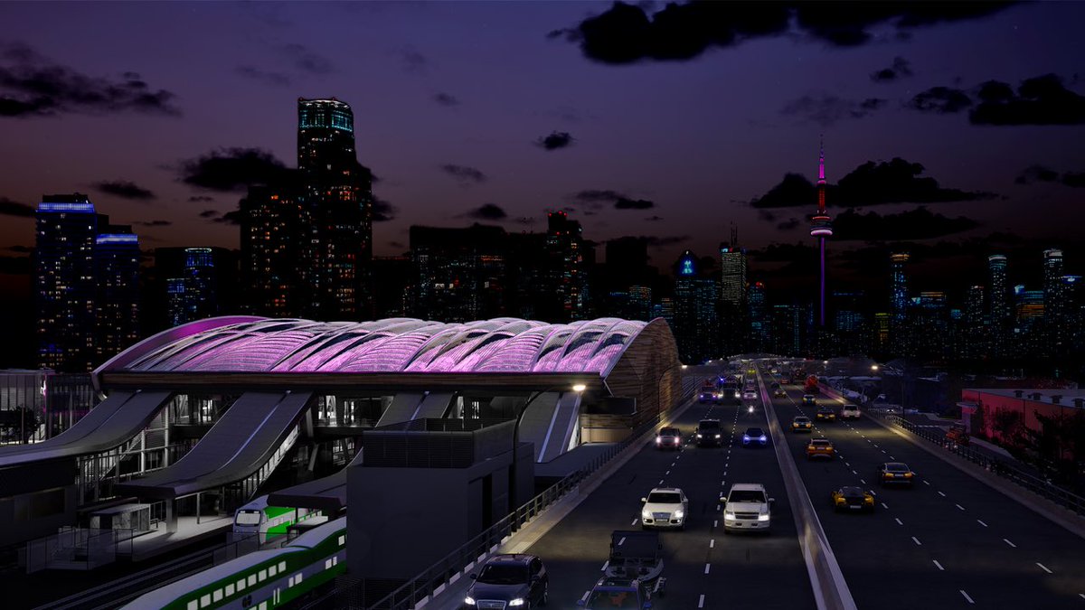 Recently, more renderings of the new Exhibition GO Station/TTC Ontario Line terminal have been posted to UrbanToronto. 

Exhibition will be one of the largest stations in the Toronto Area, and will be able to take on the current and future crowds headed to The Exhibition grounds: