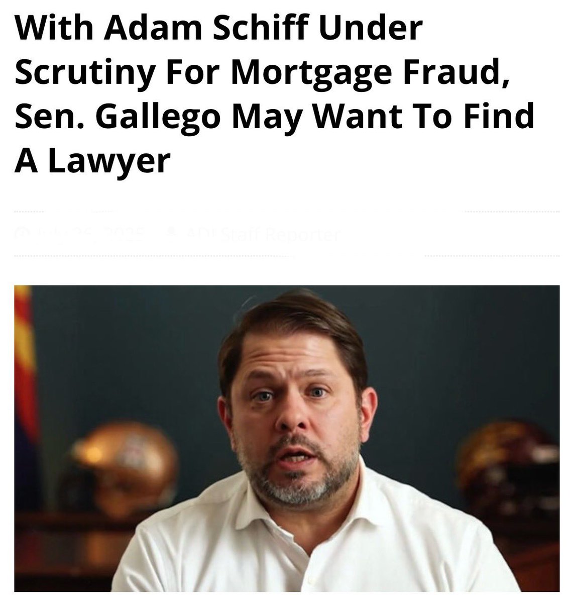 PHXAZ1852's tweet image. It’s time this POS @RubenGallego @SenRubenGallego along with his @DNC cohorts are held accountable.
The “What’s good for me, but not for thee” Anticlericalists will continue their rogue, self-indulgent lawless.