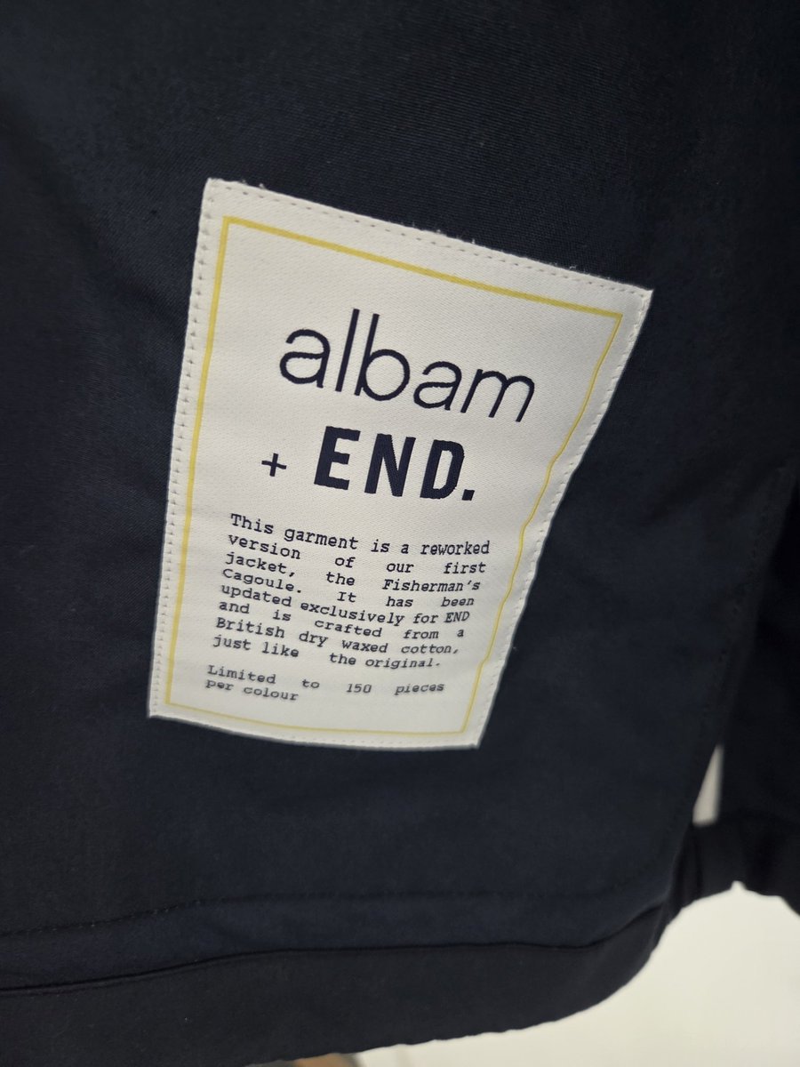 mavv1903's tweet image. Albam X End jacket...size small 23&quot; p2p...reduced £80 delivered 🙌