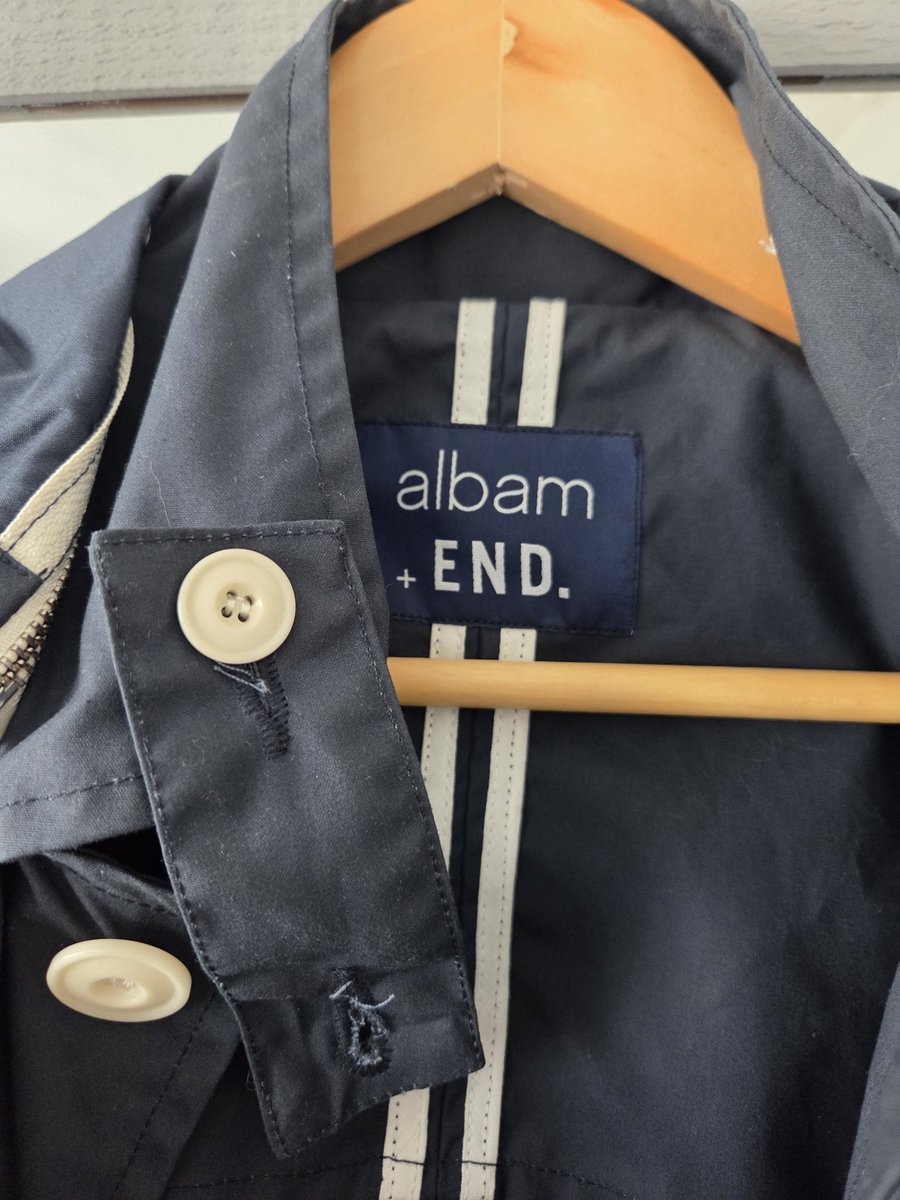 mavv1903's tweet image. Albam X End jacket...size small 23&quot; p2p...reduced £80 delivered 🙌