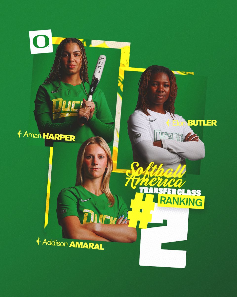 Impact Transfers!

<a href="/SoftbalAmerica/">Softball America</a>'s No. 2 class. 

#GoDucks | #Version8