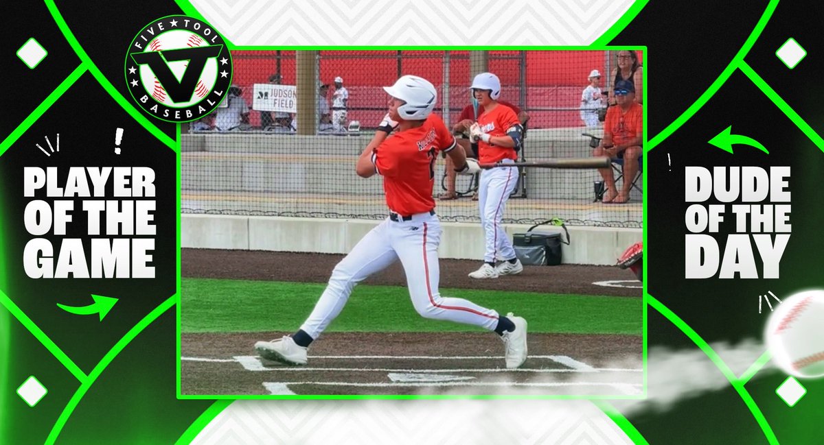 Dudes of the Day/Players of the Game: July 27, 2025

🤠<a href="/FiveToolTexas/">✭Five Tool Texas✭</a>
🌴<a href="/FiveToolCA/">Five Tool California</a>
🔥<a href="/FiveToolSTX/">Five Tool South Texas</a>
🦬<a href="/FiveToolOK/">Five Tool Oklahoma</a>

👉 fivetool.org/news/dudes-of-…