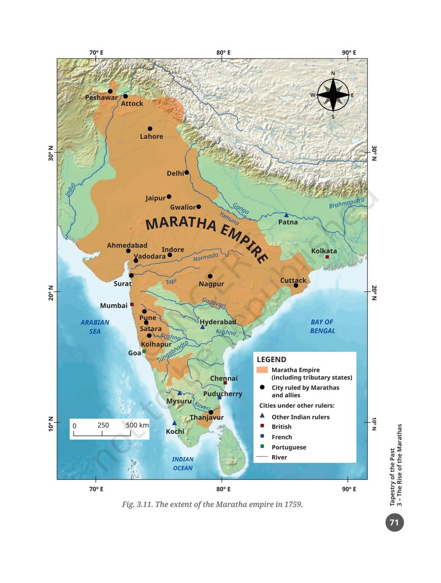 sujitgr8's tweet image. आठवीच्या पुस्तकातील या नकाशाने संपूर्ण उत्तर भारतात मळमळ उठलीये. मराठ्यांचा इतिहास शिकायला लागतोय आणि इथे पोट भारायला महाराष्ट्रात आल्यावर मराठी भाषा पण शिकावी लागतेय. म्हणून सांगतो हिंदी लादून घेऊ नका. आपली अभिजात भाषा आणि इतिहास बघा आणि महाराष्ट्रात फक्त मराठीतच बोला.