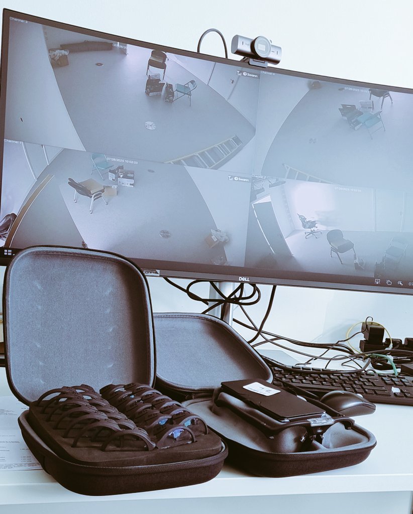 More tech for more exciting research at <a href="/UCLCrimeScience/">UCL Crime Science</a> #ImmersiveLab