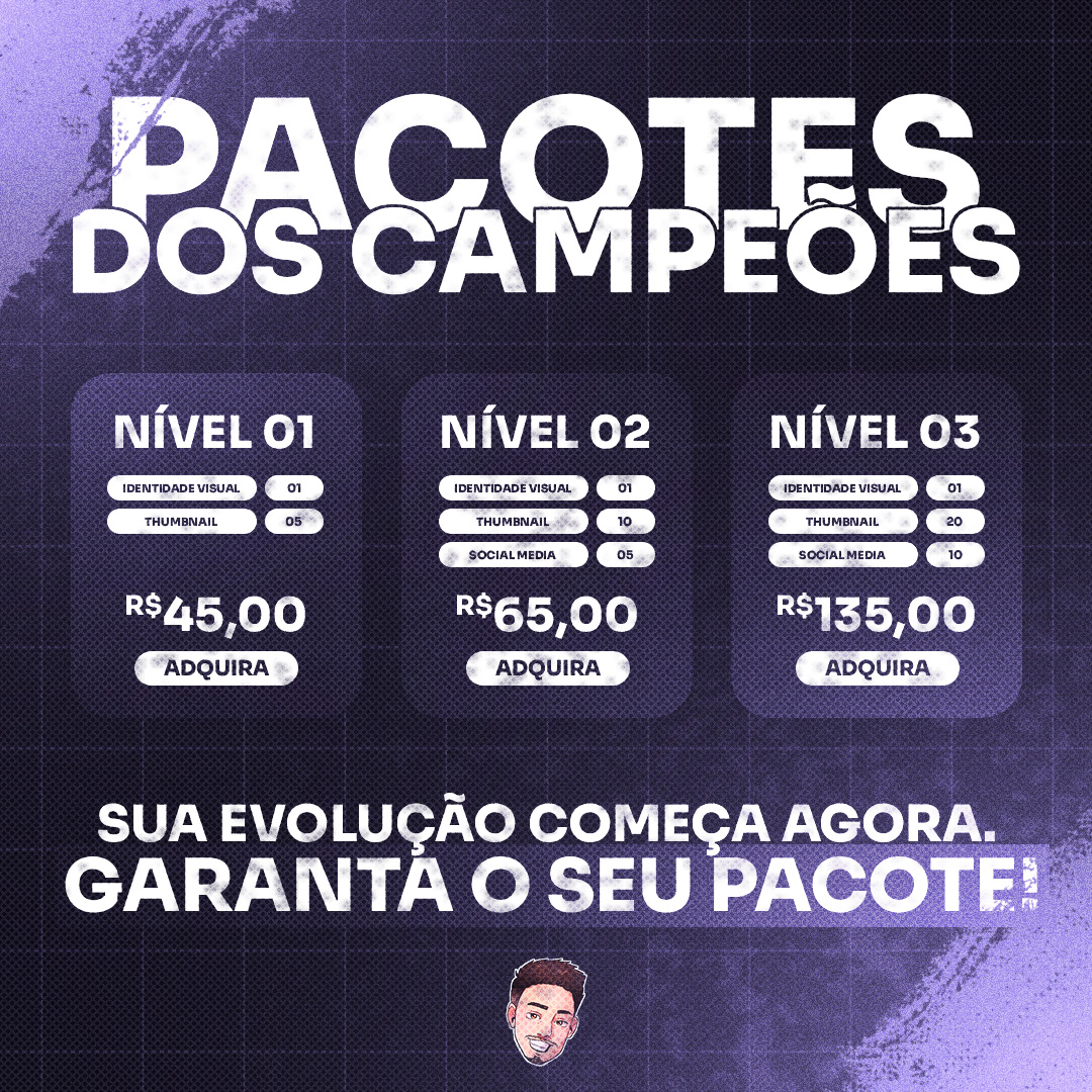 augustocreation's tweet image. 🚀 Os pacotes voltaram! Prontos para impulsionar seu canal no YouTube com qualidade e crescimento garantido! 🎥🔥

📩 Chama no privado e garanta o seu!