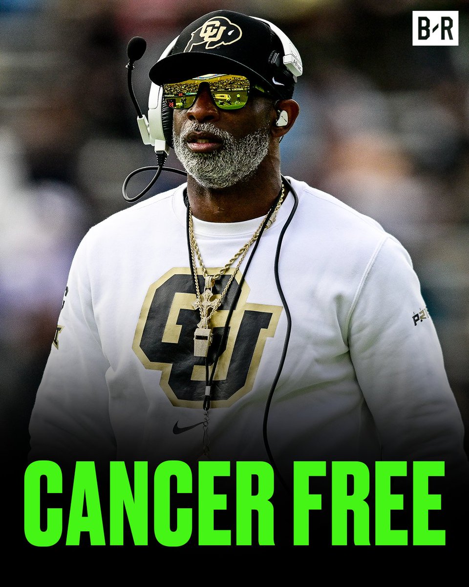 Breaking: Deion Sanders and his medical team announced that he was diagnosed with a bladder tumor.

The tumor has since been removed and he is now “cured from the cancer.” 🙏