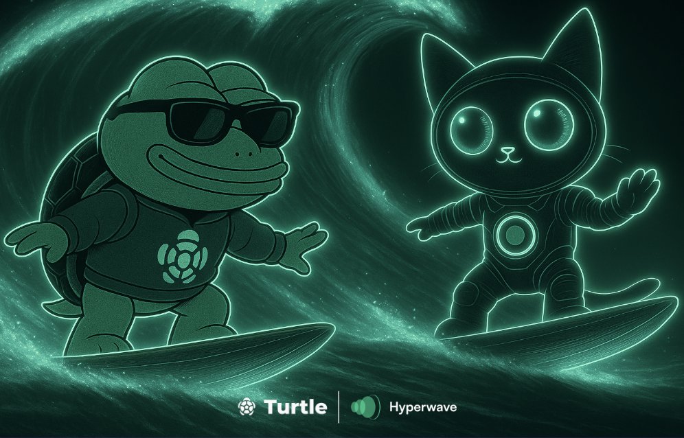 Abmusa27's tweet image. Turtle x HyperwaveFi: Smart Liquidity Just Got an Upgrade.

Turtle Club has integrated with HyperwaveFi opening access to native yield on Hyperliquid through a powerful new tool: hwHLP.

What is hwHLP?
It’s a liquid, yield bearing token that represents exposure to HLP on HyperEVM…