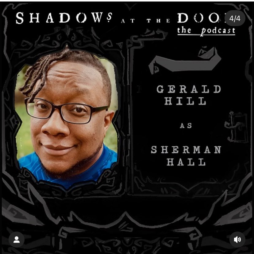 🚘 Role Announcement 🚘 

Part One of To The Flame is out now! You can hear me as the smooth local driver, Sherman! I’ve been waiting for this one to drop and it’s finally here! 

Working with the <a href="/ShadowsatDoor/">Shadows at the Door</a> team was such a wonderful time! Enjoy! 😊