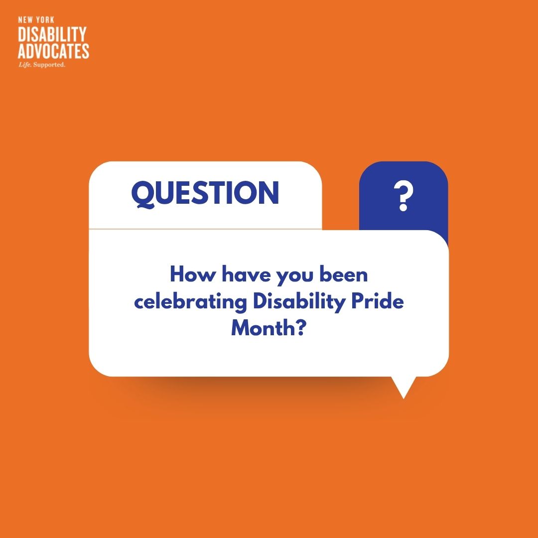 NYDisabilityAdv's tweet image. How have you been celebrating #DisabilityPrideMonth?
Share it with us!
#DisabilityPrideMonth