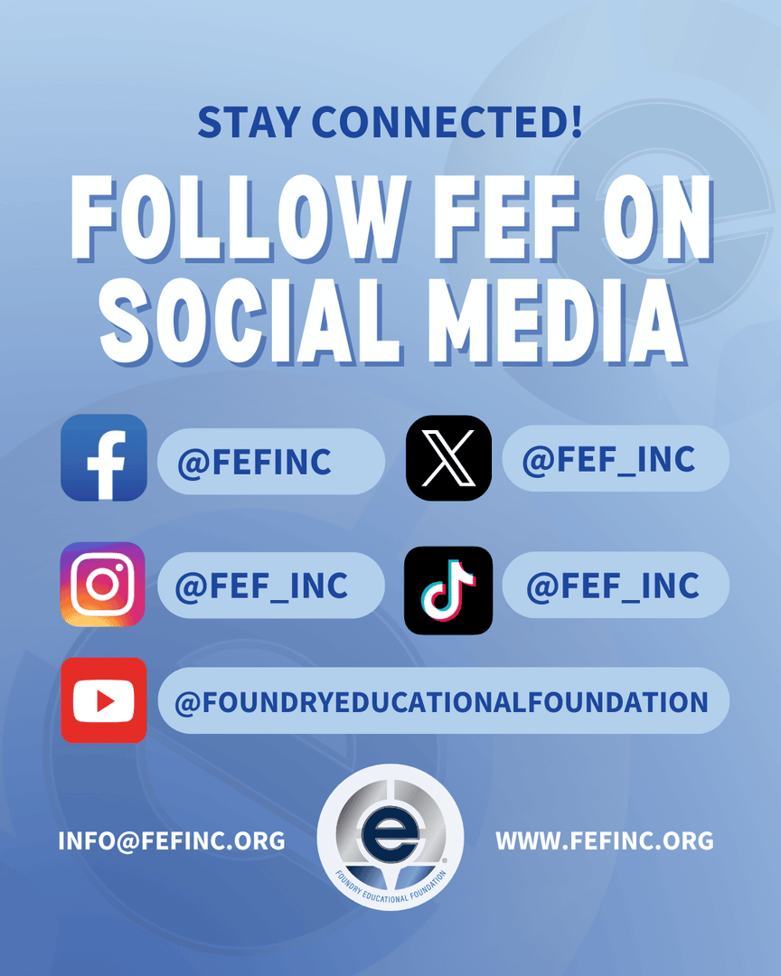 FEF_INC's tweet image. 📲 Stay connected with FEF! Follow us on social media to stay in the loop with the latest scholarship opportunities, inspiring student & alumni stories, and exciting industry highlights!
#weareFEF #FEF
