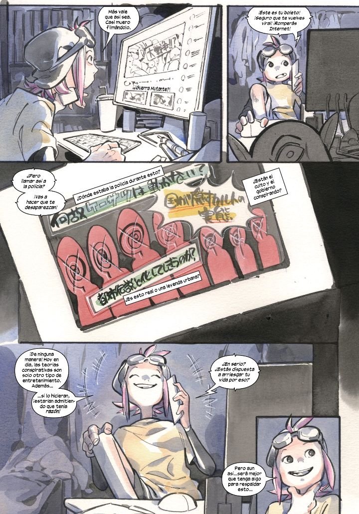 Delladuck6's tweet image. peach momoko aprovecho que es japonesa para meter mucho de su cultura en sus x mens,desde que el cómic llega a parecer un manga de terror a mostrar cosas que pasan en japon como las sectas
aparte que es el único cómic del nuevo universo ultimate que es muy independiente :