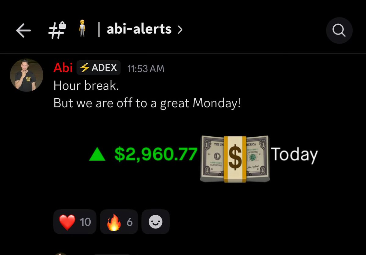 ABTradess's tweet image. $IOT, $TRON, $ELIL
Thank you for a great Monday!
Good start, let’s get that $10k week please ❤️