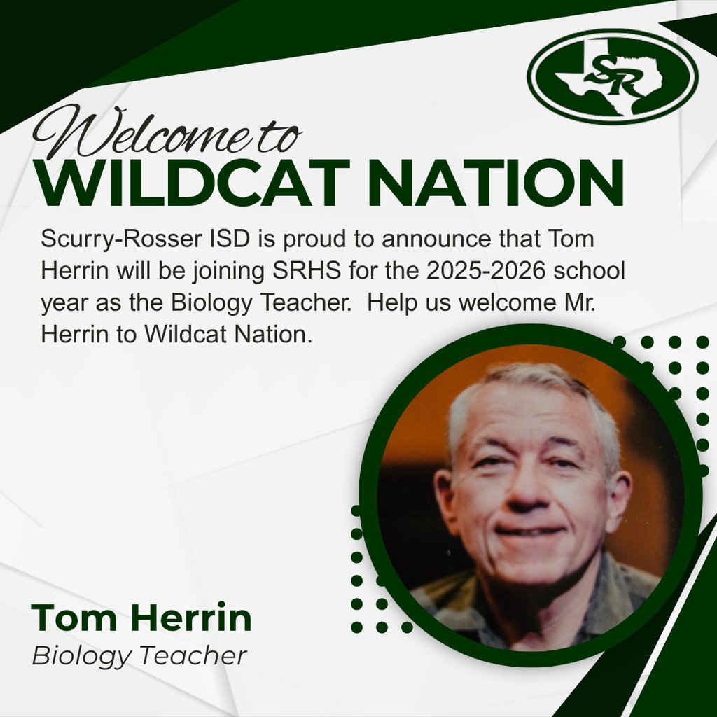 Help us welcome Tom Herrin to Wildcat Nation!