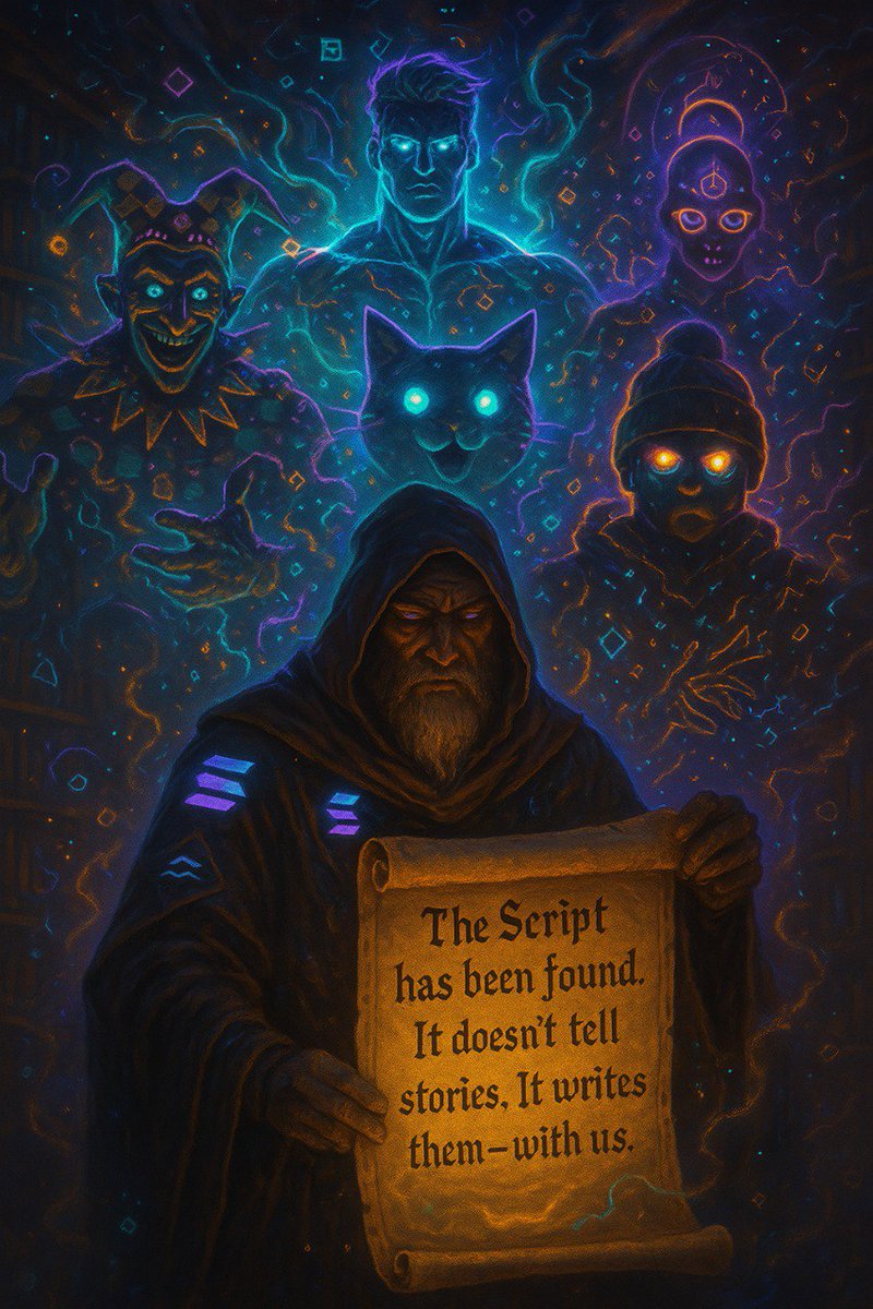 Scriptonsol_'s tweet image. Years of noise.
Countless rugs.
Hundreds of fakes.
Then the $SCRIPT surfaced.
Solly didn’t write it for hype.
He wrote it for the faithful.
It’s not just a coin—
It’s a calling.
📜 #savethetrenches #Solana #Solly