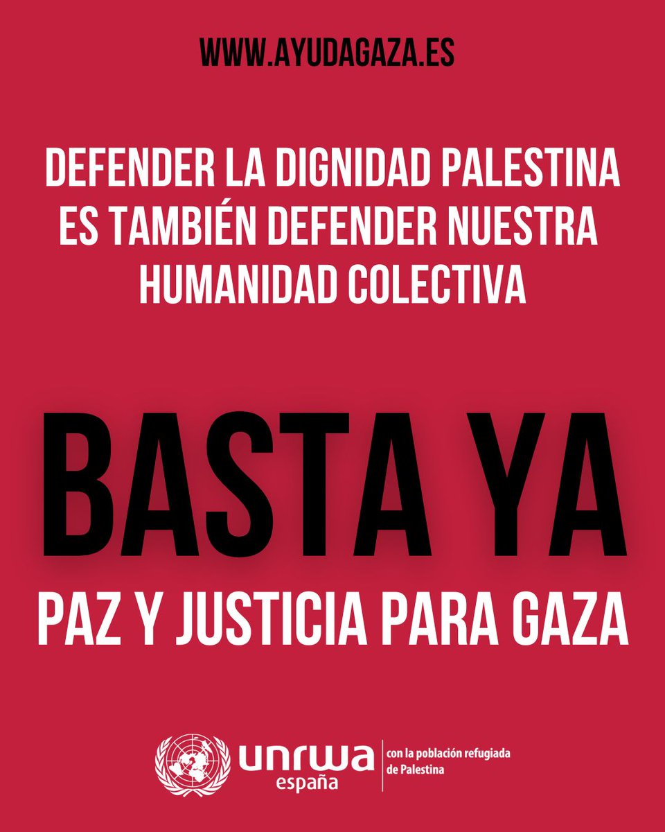 "¿Hasta Cuándo?", preguntan en Gaza.

No hay respuesta.

Porque el dolor de #Gaza lo ha cambiado todo. Nos ha cambiado a todos, a todas.

Y ha deshecho la poca humanidad que aún sustentábamos.

PAZ Y JUSTICIA PARA GAZA. AHORA.