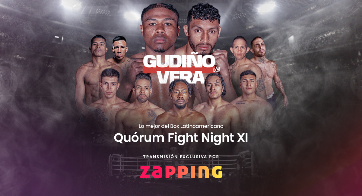 zapping_ecu's tweet image. ¡Cuando la campana suena, no hay vuelta atrás!🥊🤩

Qorúm Fight Night XI @ShowBoxEc  tiene una cartelera de otro nivel, con los mejores del boxeo nacional e internacional 🌎

📺 Sábado 02 de agosto - 17:00 pm

¡EXCLUSIVO! sólo por #ZappingSports2 (canal 12) 📲

💥 Disponible para…