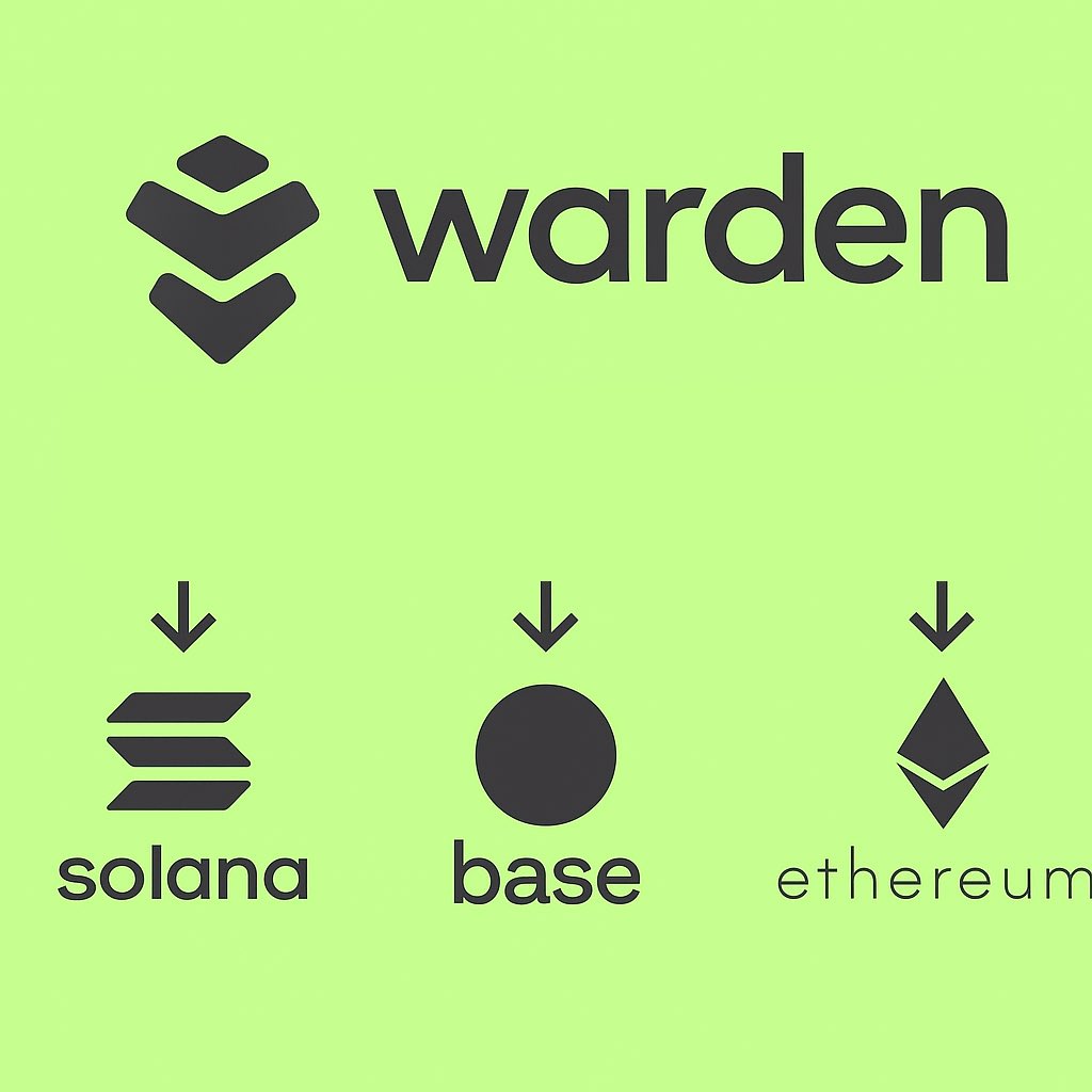 warden’s evm layer is more than an expansion. it’s a signal.

a signal that the future of AI and crypto apps will be chain-agnostic. 
the goal isn’t to force everyone into a walled garden, it’s to meet users where they are and abstract away the pain.

solana. base. ethereum. more