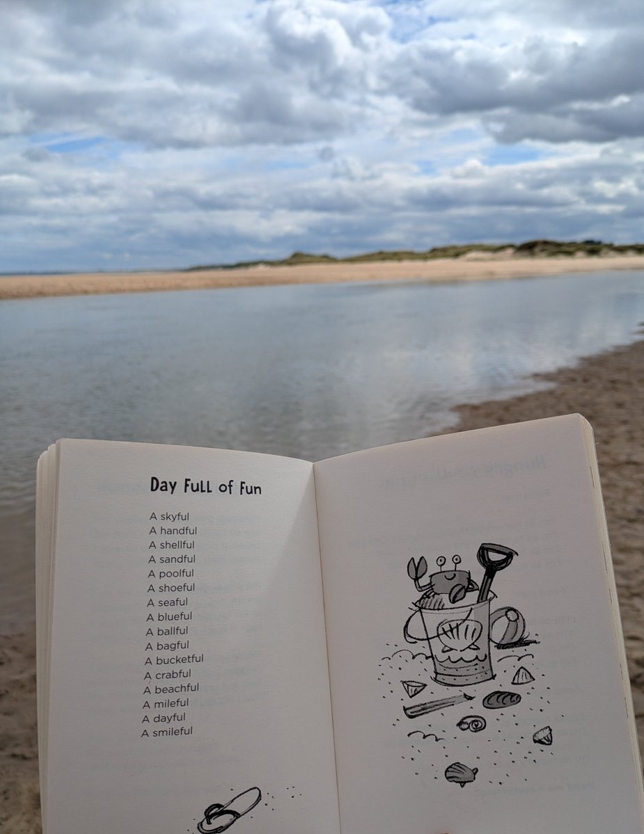 AttieLime's tweet image. This poem was written a few years ago on a UK beach holiday. Today it returned to its roots! Blue Jelly and Strawberries is widely available to buy online (or ask for it in your local independent bookshop). A great beach/travel/holiday read ❤️🐚🌊 @otterbarrybooks #KateSheppard