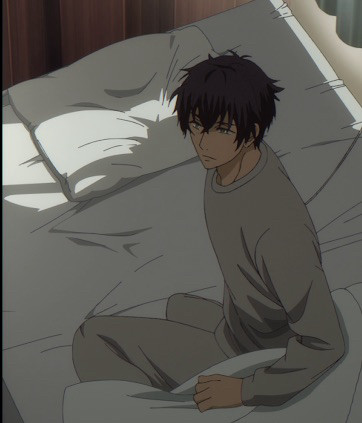 sillylevihan's tweet image. He just woke up and already serving face