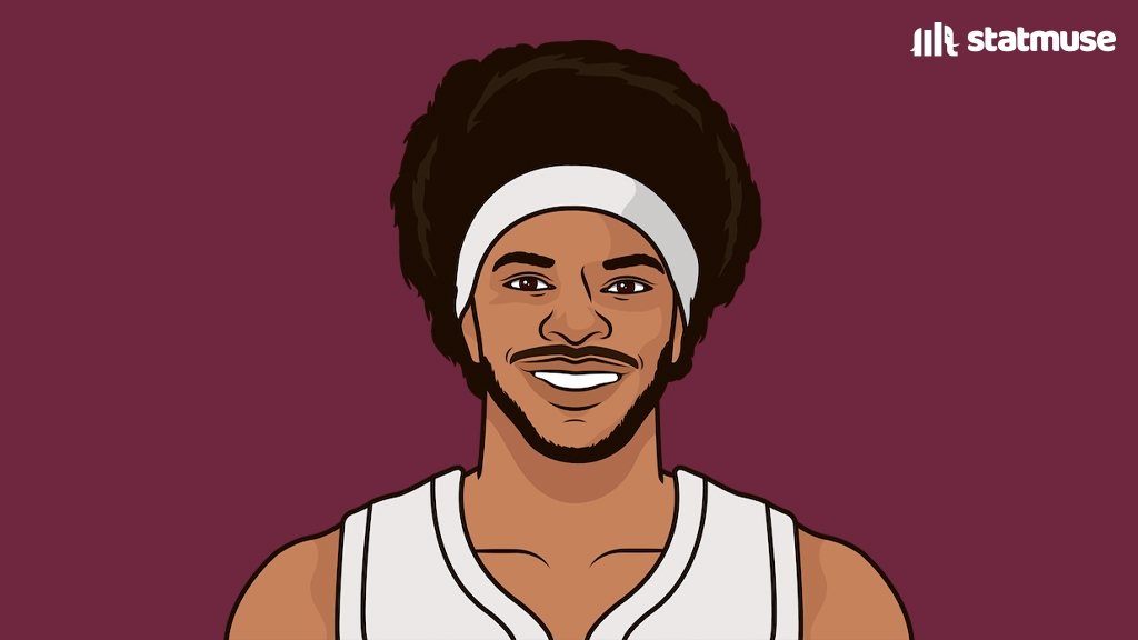 mitch_muse's tweet image. Jarrett Allen With The Cavs:

14.7 PPG
10.1 RPG
68.2 TS%
1st In Cavs RPG All Time
1st In Cavs TS% All Time
1st In Total Rebounds Since 2020

And Now with a Ring! Congrats on the Wedding JA!