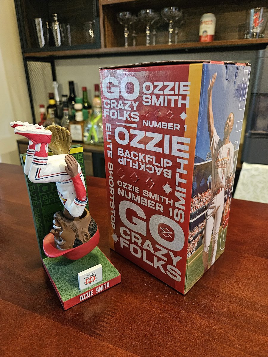 Okay folks, as promised, here's your chance to win the Ozzie Bobblehead.  Like this post to enter and I'll choose a random winner tomorrow.  Must be following to win so I can DM you.

Good luck ⚾❤️