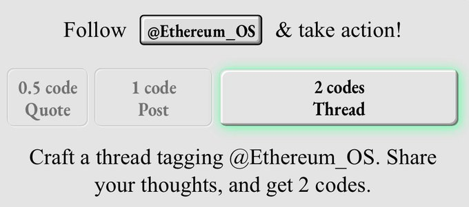 GUJJUIIXI's tweet image. My friend just made $1600 from @Ethereum_OS
A fun way to explore DeFi, earn real ETH, and join exciting airdrops
It's all about learning, playing, and earning together…