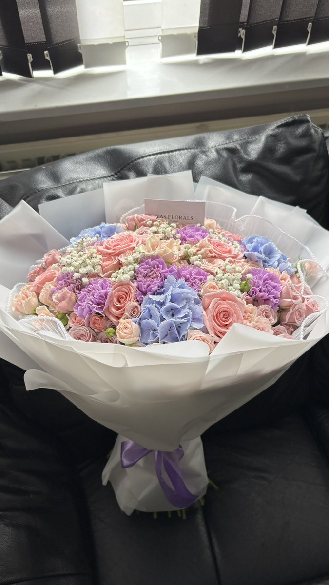 yasflorals's tweet image. Pastel nikkah bouquet