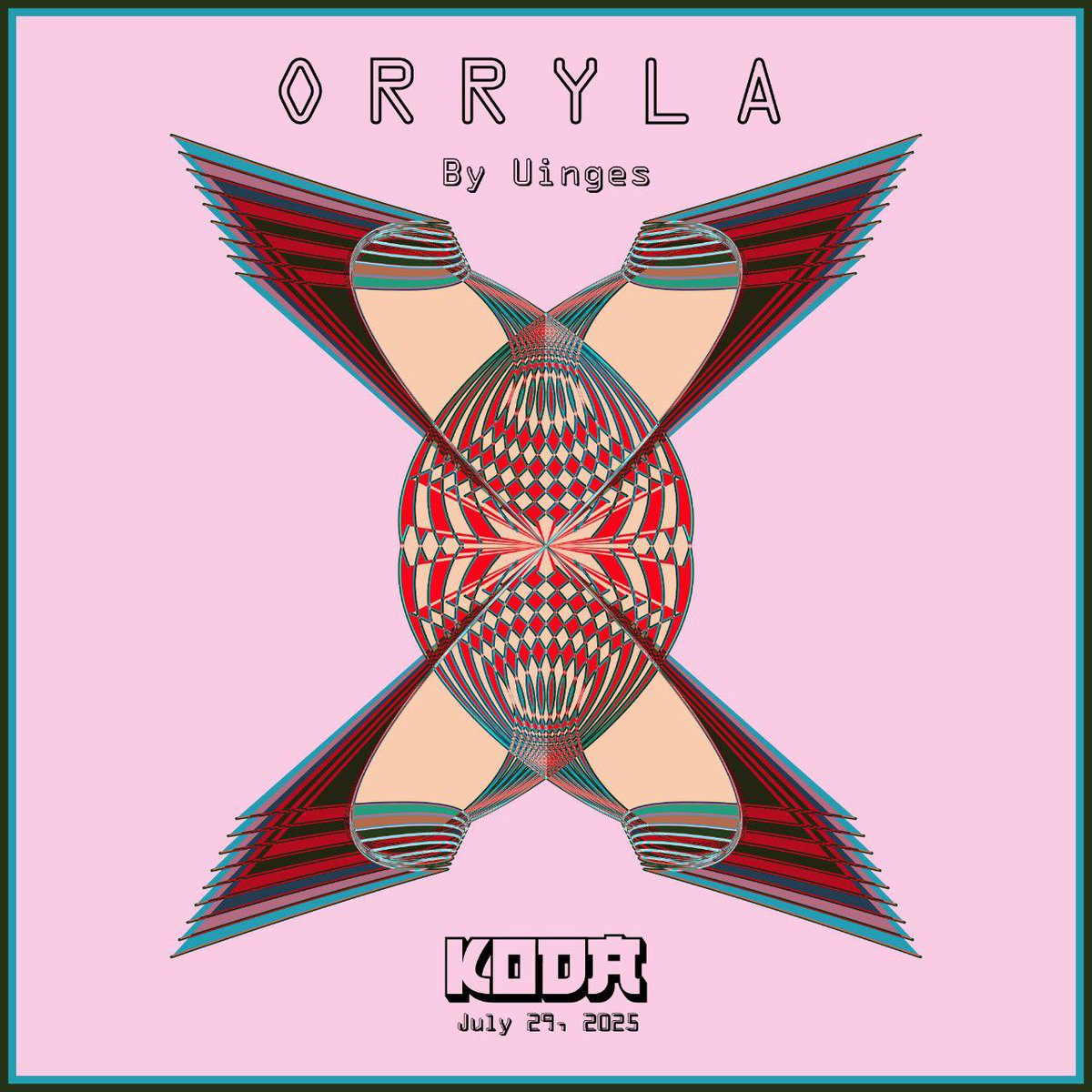 Generative art is growing stronger every day in the Polkadot ecosystem!

"ORRYLA" by legend <a href="/Uinges_art/">Uinges 🎈</a> drops tomorrow on <a href="/KodaDot/">Koda.art</a>
Date: July 29th, 2025 | Time: 3PM CET

Load up your Polkadot wallet. This drop is going to be stunning!