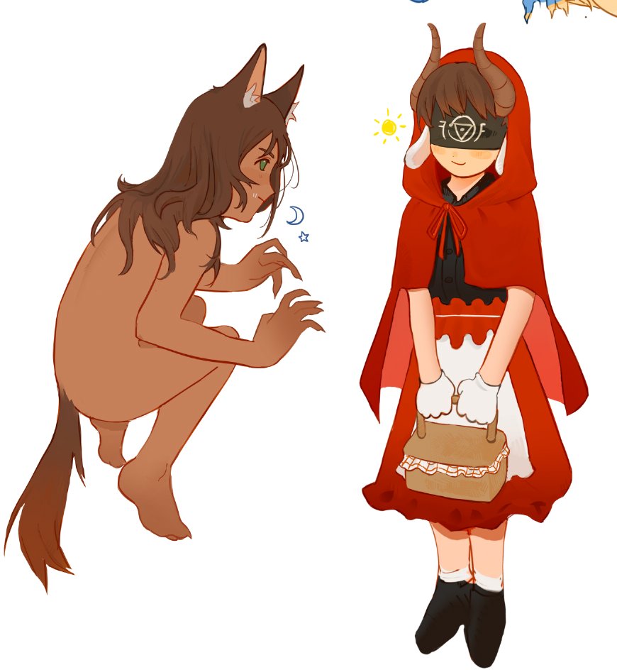 sae_mory's tweet image. little red riding hood #NaibEli