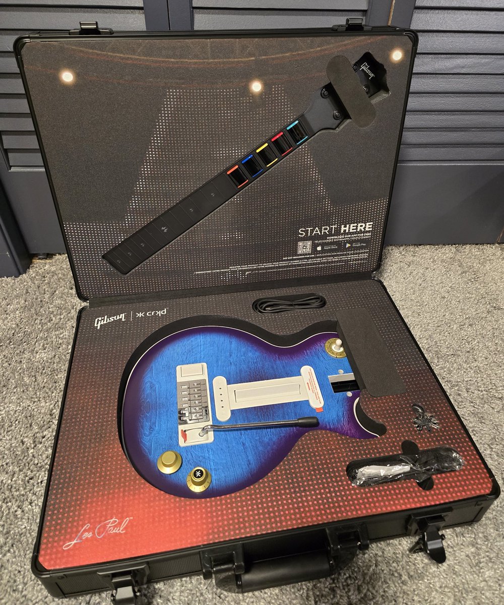 aWiseMoose's tweet image. Thank you @crkdgg for this lovely gift to commemorate the launch of the Les Paul! I can't wait to see what else you have in store for us in this "beginning of a new golden age for rhythm gaming" #CRKDaffiliate