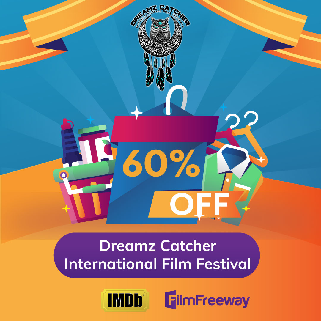 Dreamz Catcher International Film Festival is a paradise for Film lovers, where every project tells a story! Avail of 60% discount in all categories.

Discount code- S20DCIFF60 
Submission link- filmfreeway.com/Dreamzcatcheri…