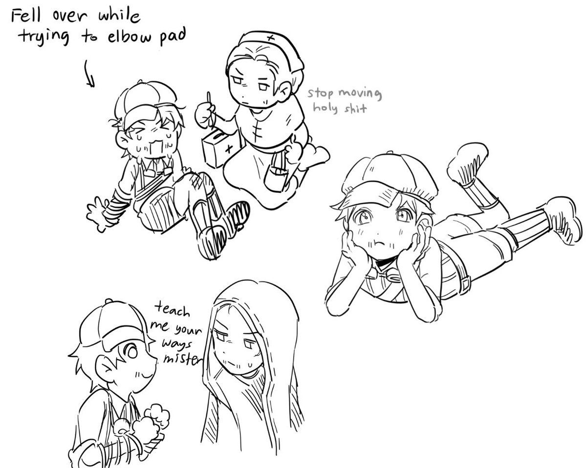 sae_mory's tweet image. first time drawing springhand