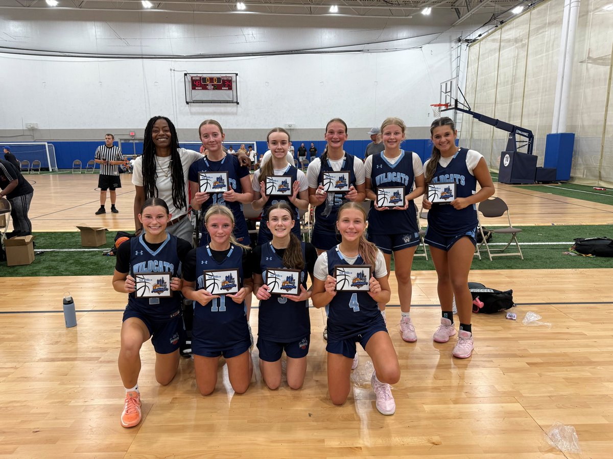 🏆 Congratulations to Midwest Wildcats-Morris on winning the 9th Grade Girls Championship! #NSC2025