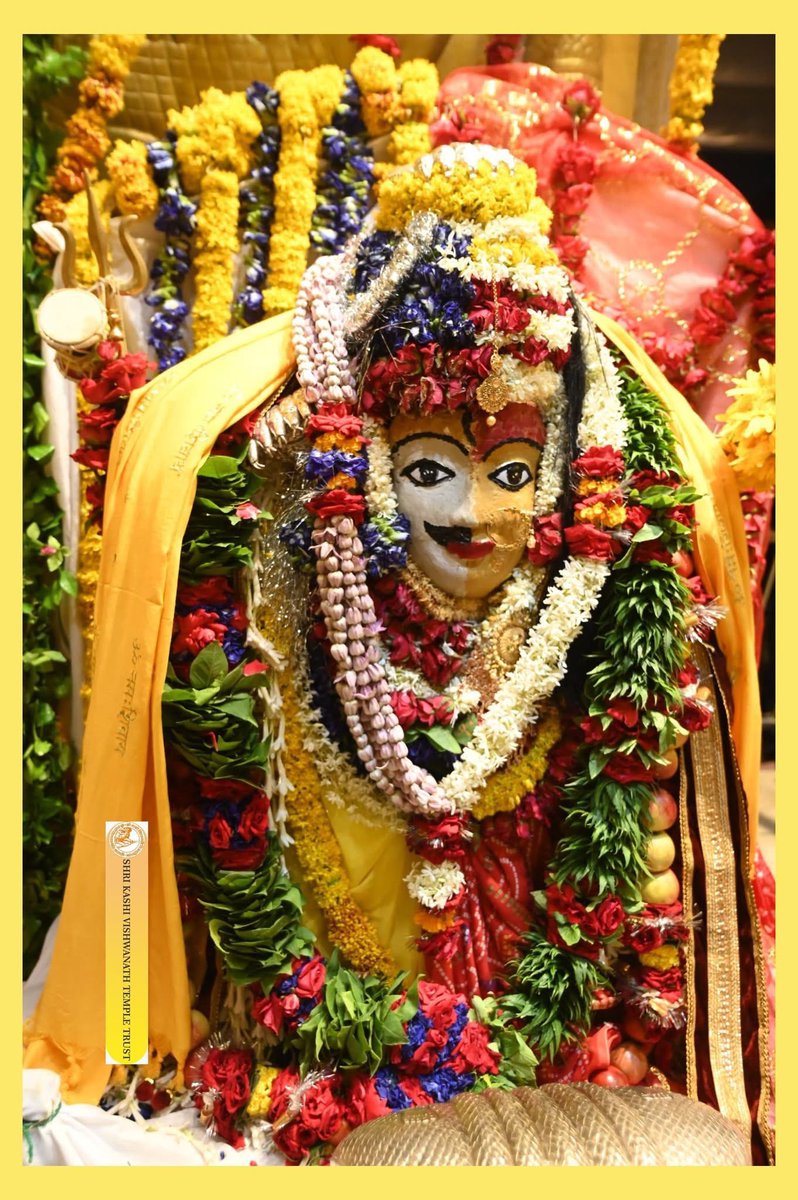 तृतीय श्रावण सोमवार, भगवान श्री विश्वेश्वर के अर्धनारीश्वर रूप में श्रृंगार दर्शन I