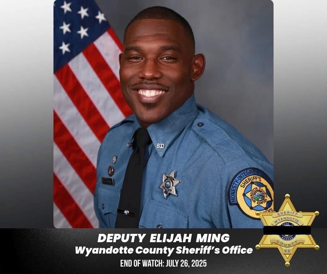 Rear east brother we’ll take it from here. Prayers to the <a href="/WycoSheriff/">Wyandotte County Sheriff's Office</a> and to the family of Deputy Ming. #backtheblue #igy6 #restinpeace